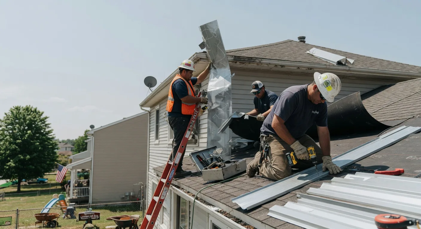 Metal Roofing Installation in Porterville, MS near me